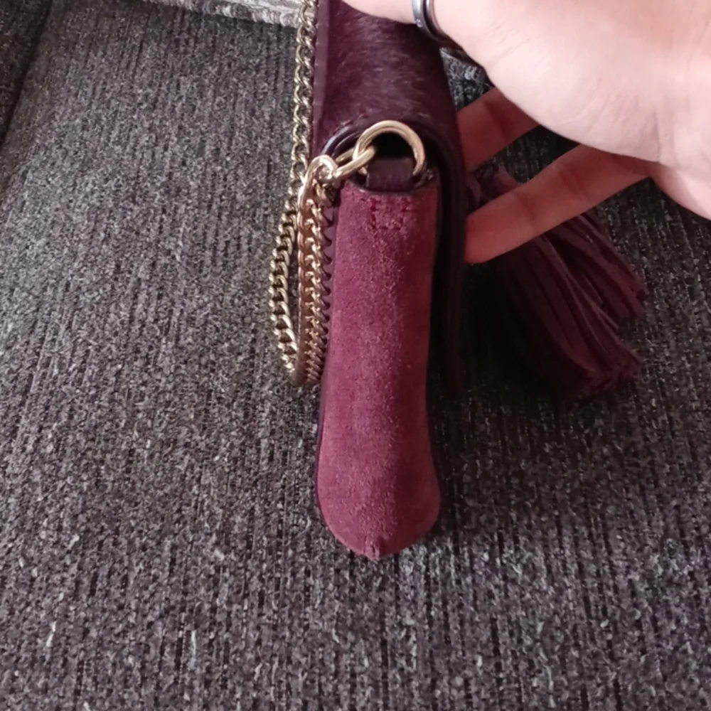 💞RARE Kate Spade💞 - Sequoia Avenue Greer Clutch (Leather, Suede, & Calf Hair)